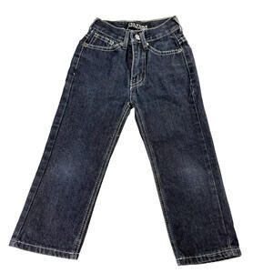 Culture Revolution Jeans Kids Dark Wash Straight Leg Classic Denim Pants Retro!!